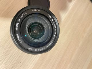 Objetivo Canon EFS 17-85mm IS USM