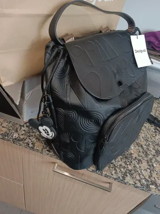 Mochila Desigual Mickey Negra