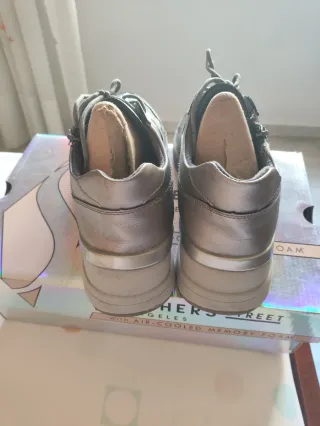 Deportivas cordones/cremallera