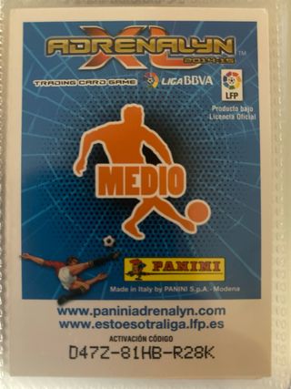 Cromo Iniesta Adrenalyn 2014-2015 FC Barcelona