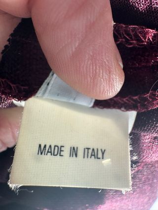 Gilet lungo in ciniglia vintage anni 90