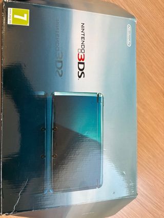 Nintendo 3DS Blu Completa + Custodia e 2 Giochi