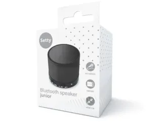Altavoz Bluetooth Setty Junior Negro