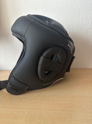 Casco Boxeo Leone Negro Dispuesto a negociar