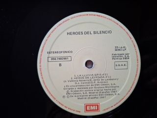 Héroes del Silencio - Vinilo Héroe de Leyenda