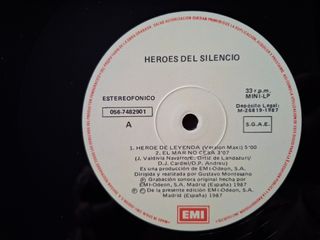 Héroes del Silencio - Vinilo Héroe de Leyenda