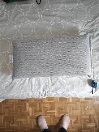 70×35cm Almohada viscoelástica Carbón