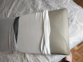 70×35cm Almohada viscoelástica Carbón