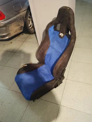 Asiento Baquet FK Azul/Negro