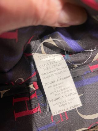 Parka Carolina Herrera Marrón con Capucha