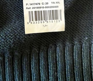 Jersey Springfield XXL Tricolor Algodón