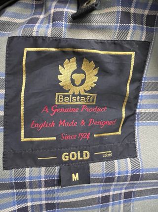 Cazadora Belstaff Gold Talla M