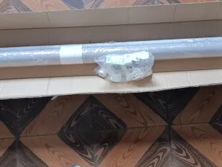 Toldo vertical exterior gris