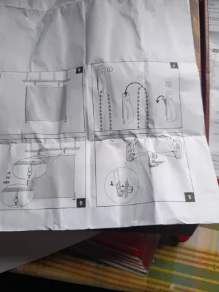 Toldo vertical exterior gris