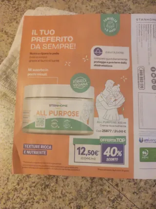 Crema viso e corpo Stanhome All Purpose