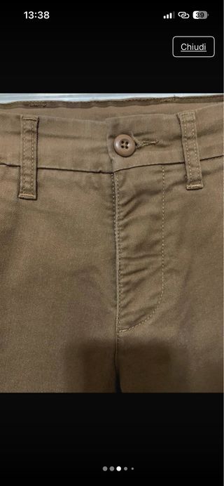 Pantalone chino color sabbia per uomo Carhartt