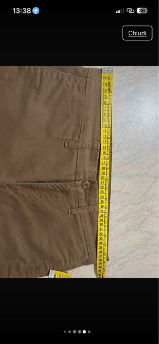 Pantalone chino color sabbia per uomo Carhartt