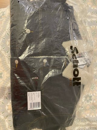 Chaqueta vaquera Schott forro borreguito gris