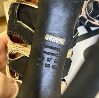 Schutz Décolleté Tacco Alto Pelle Cavallino