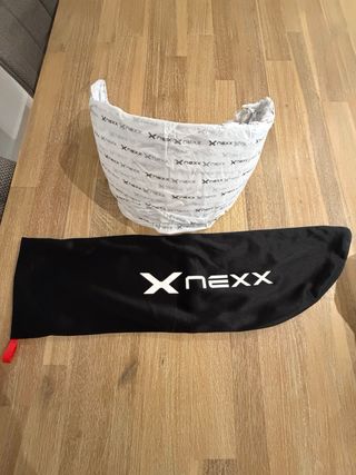 Casco Nexx X.Rally Carbon Raid Blanco/Rojo