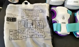 Patines 4 ruedas rosas Oxelo.