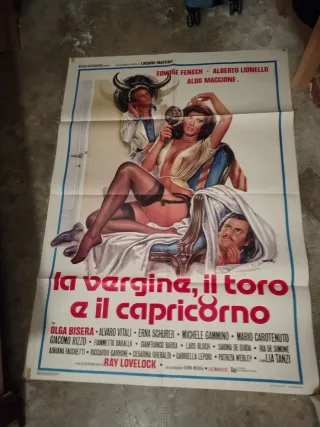 Manifesto La vergine, il toro e il capricorno