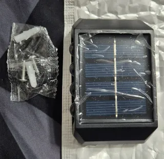 Lámpara Solar 8 LED Exterior