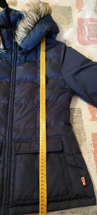 Giubbotto donna piuma naturale