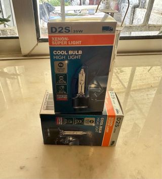 Lâmpadas Xenon D2S 35W 5500K 2x