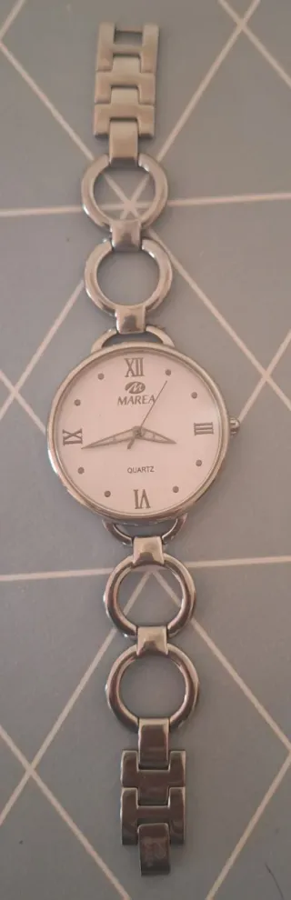 Orologio Marea Donna Argento e Bianco