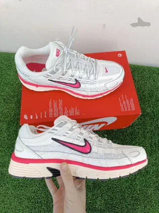 Nike P6000 bianco grigio rosa