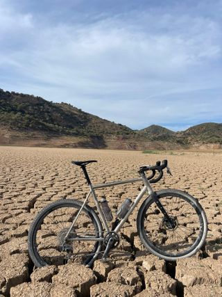 Bicicleta Gravel Titanio Talla XL Sram Force