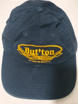 9 Cappelli But'ton...Vintage Blu e Oro