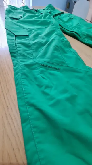 Pantaloni Snowboard Uomo Taglia L Verde