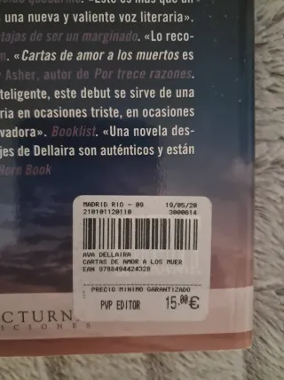 Cartas de amor a los muertos (Literatura Mágica...
