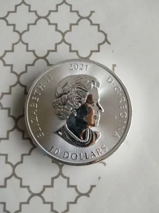 Moneda Plata 2 oz 999 Canada