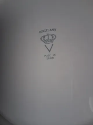 Lote 4 Platos Vintage Ce Florales