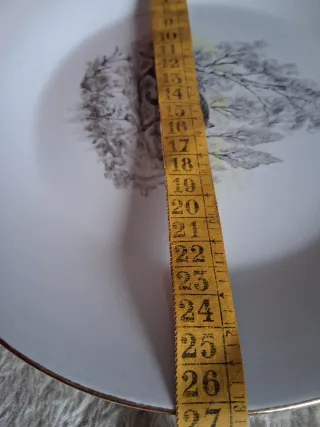 Lote 4 Platos Vintage Ce Florales