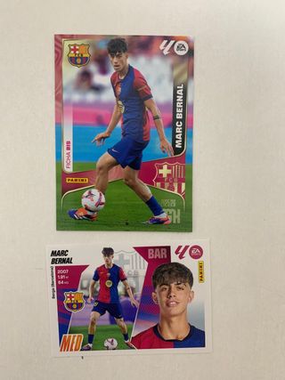 Cromos Marc Bernal FC Barcelona Panini