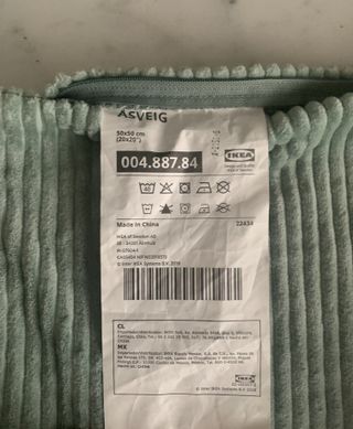 4 Copricuscini Ikea 50x50 Svartoppel