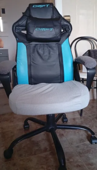 Silla Gaming Drift Negra y Azul