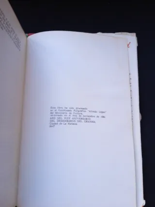 Libro  hemingway en cuba