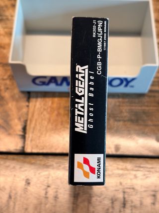 Metal Gear Ghost Babel GBC Japonés
