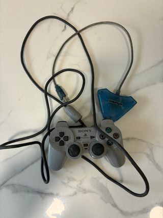 Mando PlayStation Sony DualShock con adaptador PC