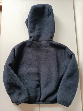 K-way Giacca Pile Blu Taglia 4 Anni