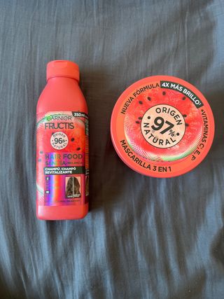 Champú y Mascarilla Sandia Garnier Fructis