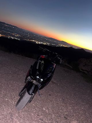 Yamaha Aerox Scooter Negro