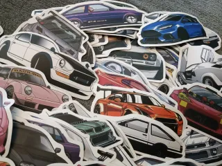 70 Pegatinas Coches