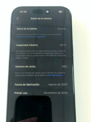 iPhone 16 Pro 256GB negro