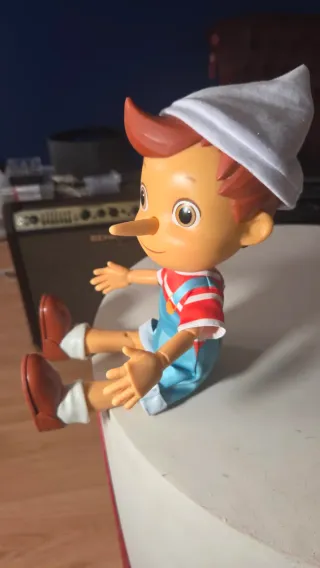 Pinóquio Articulado 32cm - Nariz que Cresce